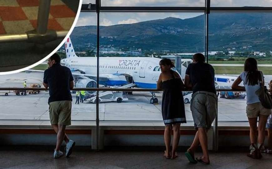 Skandal u Splitu: Grb iz ustaške NDH na aerodromu