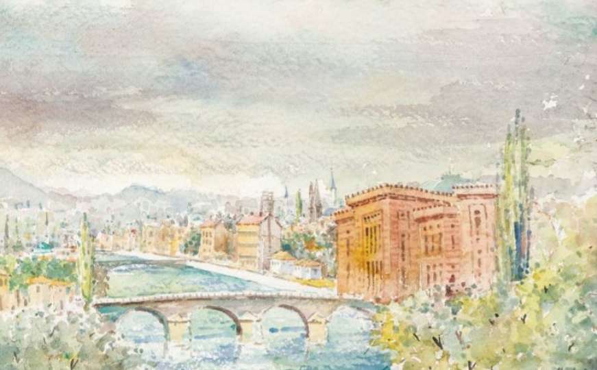 Akvarel koji pjeva: Staro Sarajevo na slikama Fuada Arifhodžića