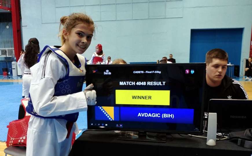 Bravo, BRAVO: Ada Avdagić osvojila zlato na međunarodnom taekwondo turniru!