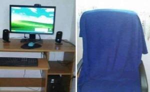 Šahbaz prodaje komplet internet. A, dobijete i stolicu.