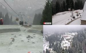 Veju, veju pahulje, mraz po staklu šara... Stigao nam je snijeg 