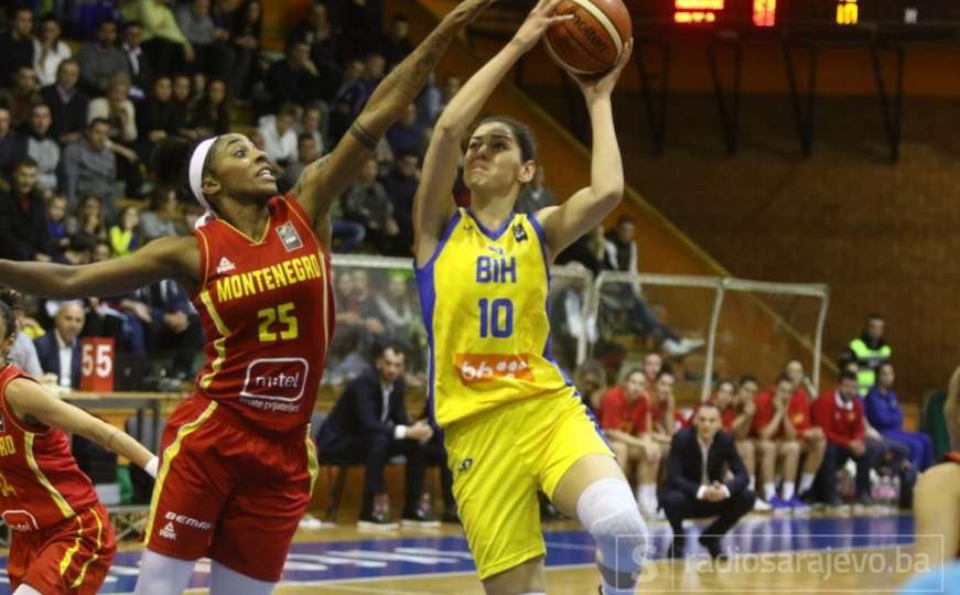 Košarkašice BiH razbile Crnu Goru i ostale u igri za Eurobasket