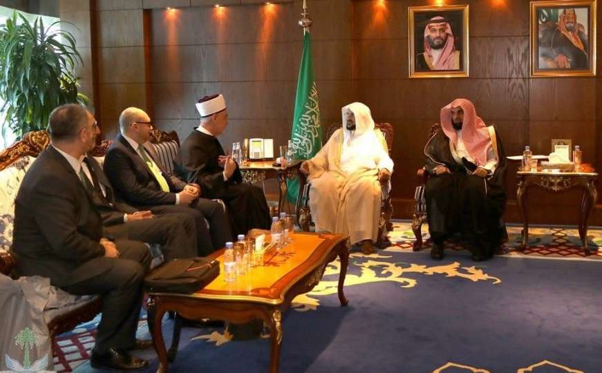 Reisul-ulema Husein ef. Kavazović u posjeti Kraljevini Saudijskoj Arabiji