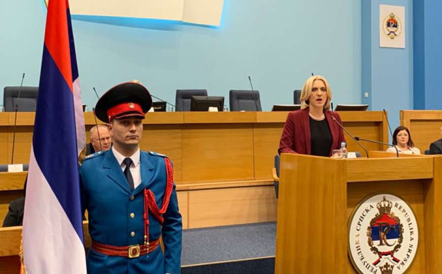 Cvijanović položila zakletvu: Republika Srpska je na prvom mjestu