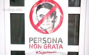 Općine s hrvatskom većinom oblijepljene plakatima: Sejdo Komšić - persona non grata