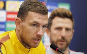 Džeko upitan za meč: Rimska Vučica dočekuje Kraljeve iz Madrida