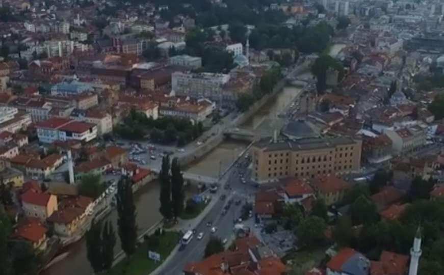 Pogled na Sarajevo iz zraka oduzima dah