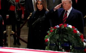 Donald Trump se oprostio od Georga H. W. Busha, sahrana u srijedu