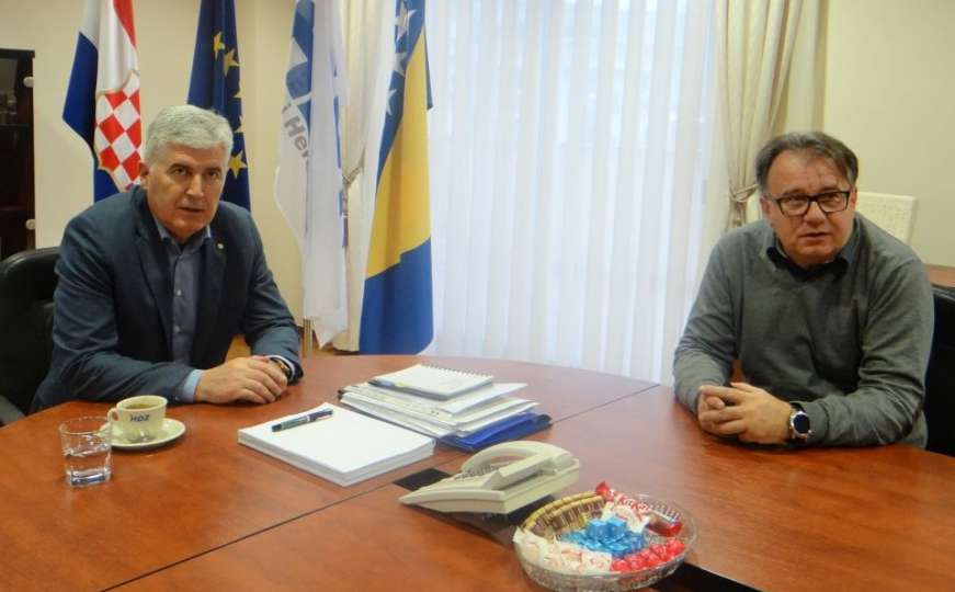 Mostar: Održan susret Dragana Čovića i Nermina Nikšića