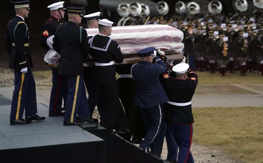 Houston: Na privatnoj ceremoniji sahranjen američki predsjednik George H. W. Bush