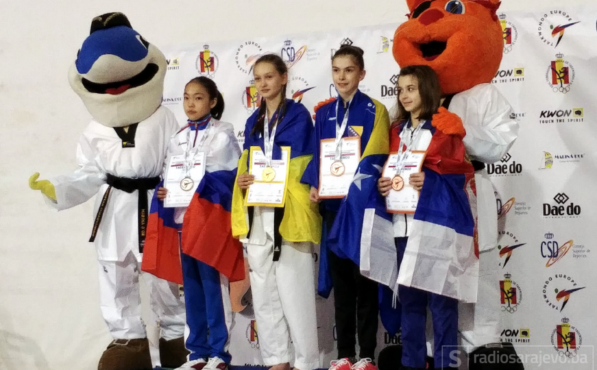 Kadetkinje BiH četvrte u ukupnom poretku na EP u taekwondou
