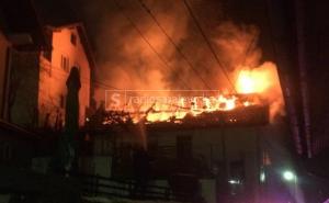 Novi detalji požara u Sarajevu: Veliki gusti dim se nadvio iznad Vratnika