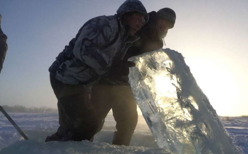 Skupljanje leda i dalje spas u Sibiru