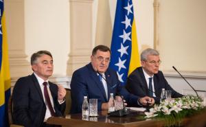 Zajednička izjava: Šta su potpisali Dodik, Džaferović i Komšić 