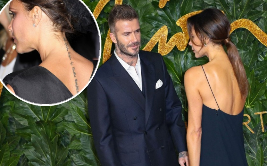 Victoria Beckham uklonila nekoliko tetovaža posvećenih suprugu Davidu