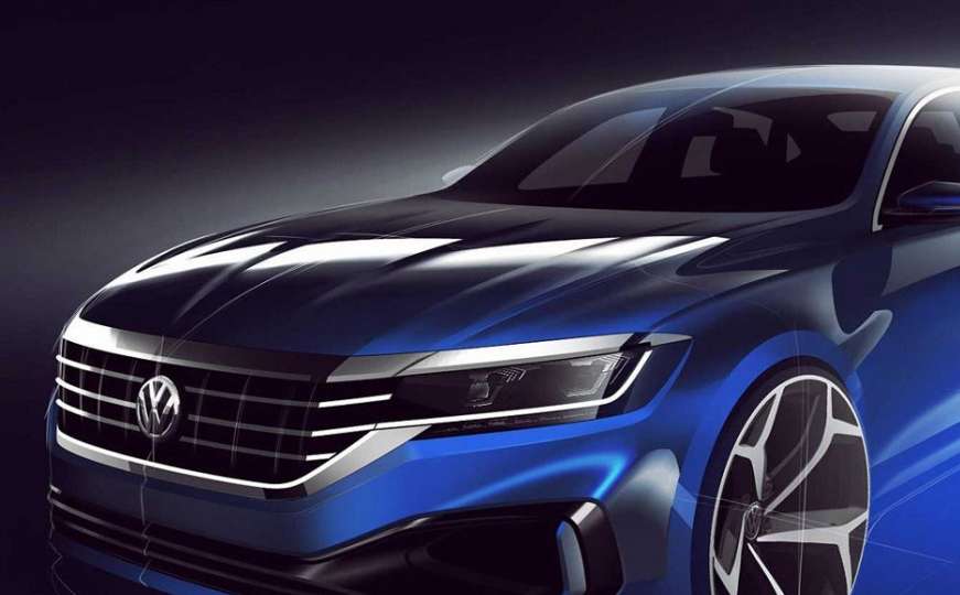 Objavljeni teaseri: Volkswagen otkrio izgled novog Passata