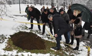 Niko ne zna šta je uzrok: U sarajevskom Velikom parku pojavila se velika rupa