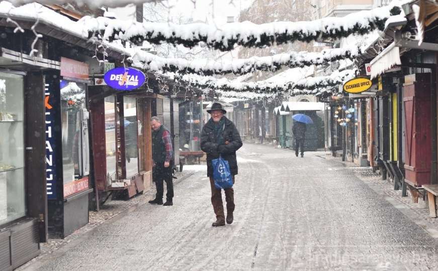 Sarajevo pod bijelim prekrivačem: Praznična čarolija je potpuna