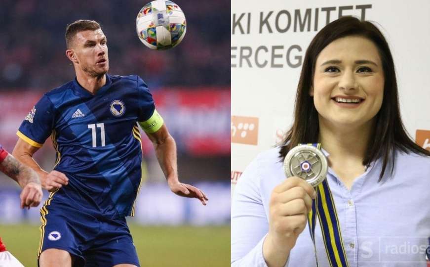 Edin Džeko i Larisa Cerić najbolji sportisti BiH u 2018. godini