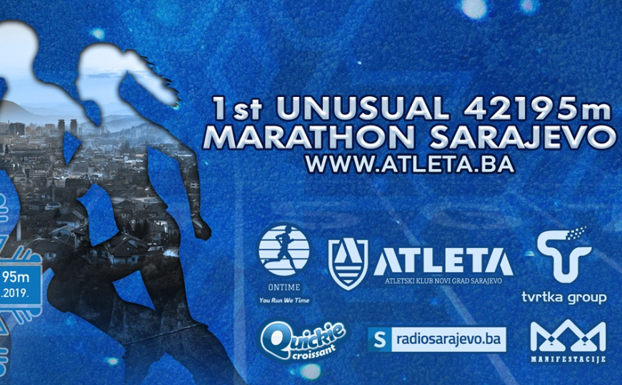 Sarajevo: Elektronsko mjerenje vremena na 1st Unusual maratonu