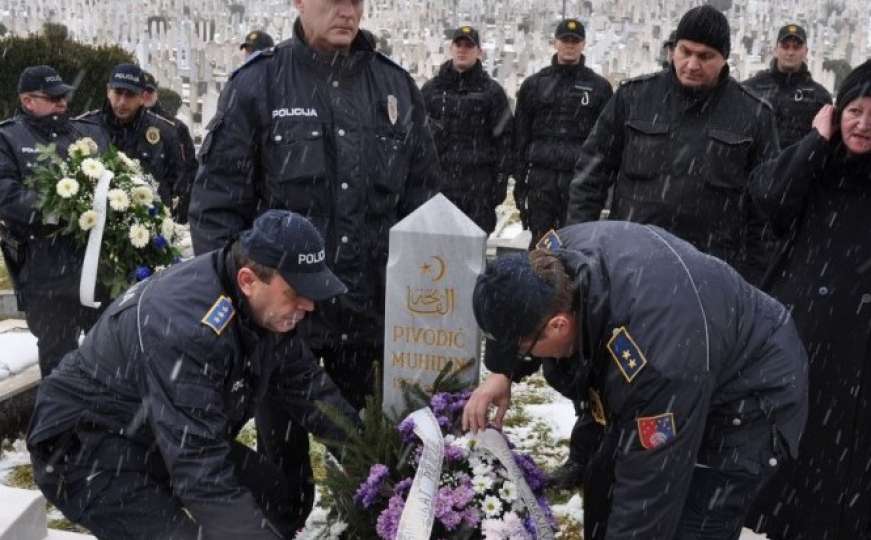 Obilježena godišnjica pogibije policajca Muhidina Pivodića
