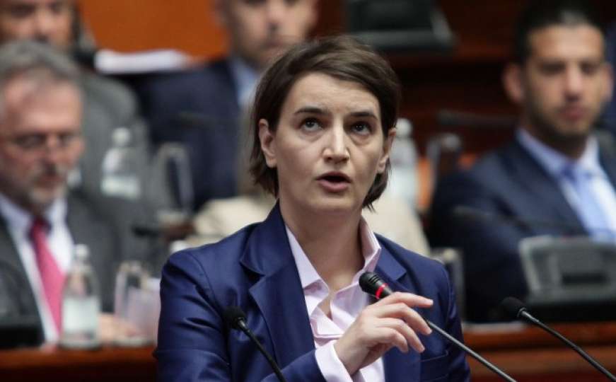 Premijerka Srbije opet o BiH: Granice su na stolu, ali za Kosovo mogu, a za RS ne