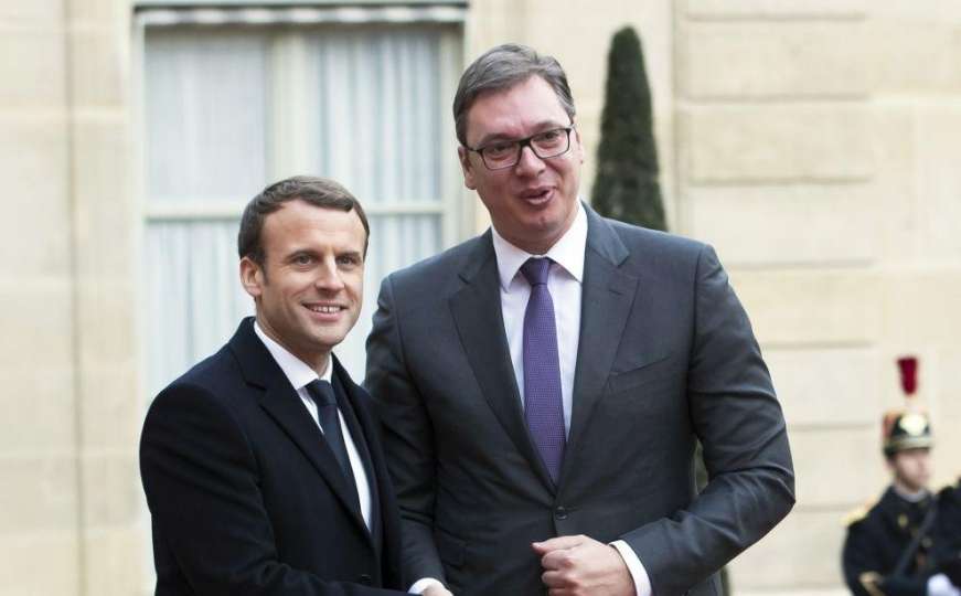 Macron pisao Vučiću: Podržavam vaše napore o postizanju sporazuma za Kosovo