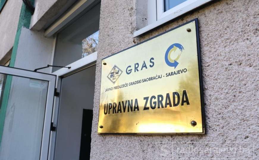 Općinski sud u Sarajevu odredio pritvor za dvojicu uhapšenih uposlenika GRAS-a