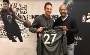 Bh. golman s trostrukim šampionom: Asmir Begović poklonio dres NBA legendi