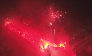 Istočno Sarajevo: Pogledajte kako su Delije i Grobari obilježile neustavni dan RS-a