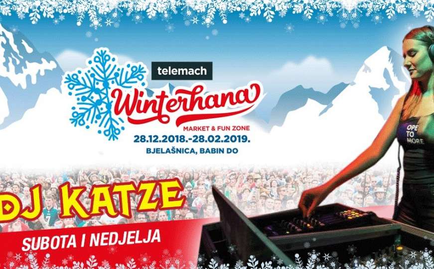 Ovog vikenda sjajna zabava uz „Telemach Winterhana market & fun zone“