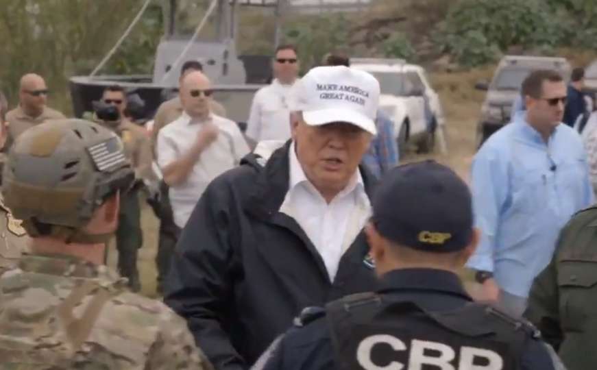 Trump se vratio s granice s Meksikom: U toku je invazija na Ameriku!