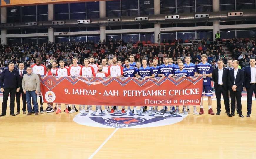 Politizacija sporta: Dodik, košarkaši Igokee i Crvene zvezde "čestitali" dan RS-a