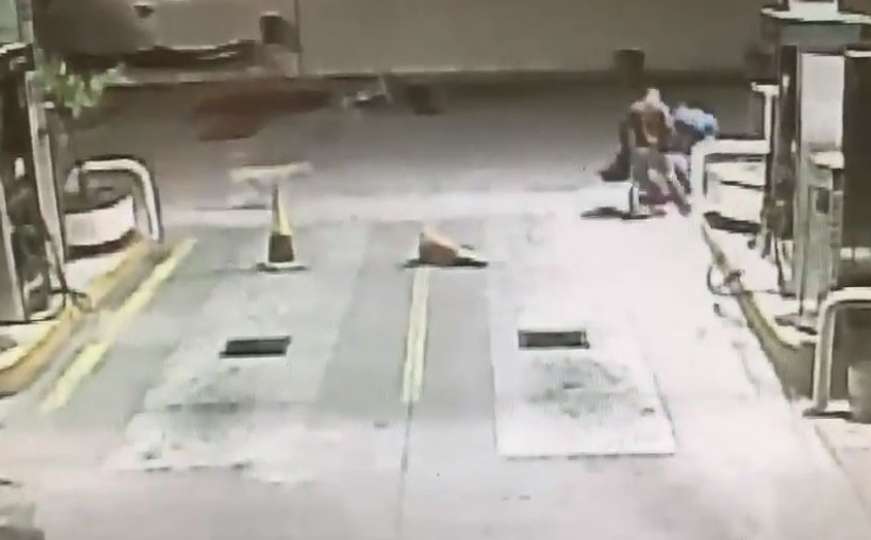 Pas lutalica kojeg su usvojili radnici na benzinskoj pumpi spriječio oružanu pljačku
