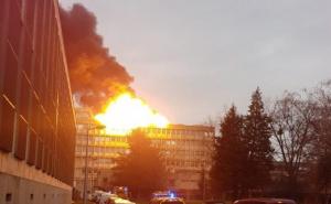 Eksplozija u Lyonu: Gori zgrada Univerziteta