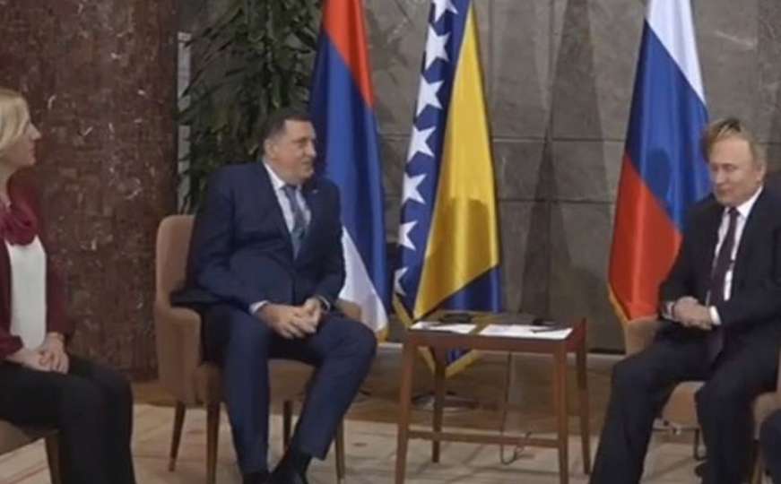 Željka Cvijanović i Milorad Dodik se sastali sa Putinom u Beogradu