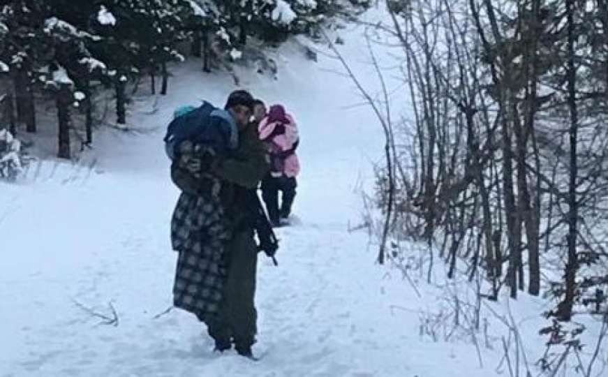 Migrantkinja spašena s Plješevice, zbog hladnoće izgubila dijete