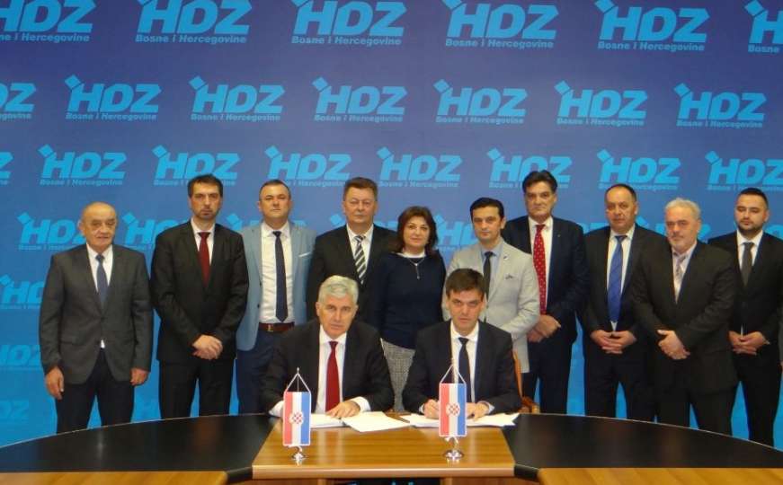 HDZ BiH i HDZ 1990 potpisali sporazum o saradnji - Radiosarajevo.ba