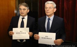 Komšić, Džaferović, reis i ostali odali počast žrtvama holokausta: We remember