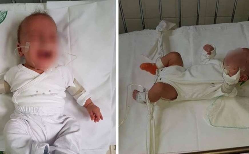 Zagrebačka bolnica: Bebe leže u mokraći vezane za krevet
