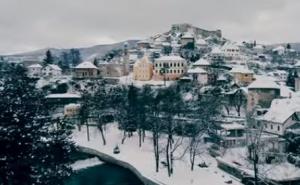 Helifilm: Kraljevski grad Jajce zimi u 4K rezoluciji