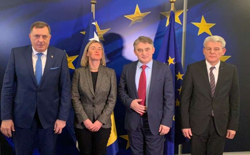 Članovi Predsjedništva nakon susreta s Mogherini: Kandidatski status do novembra