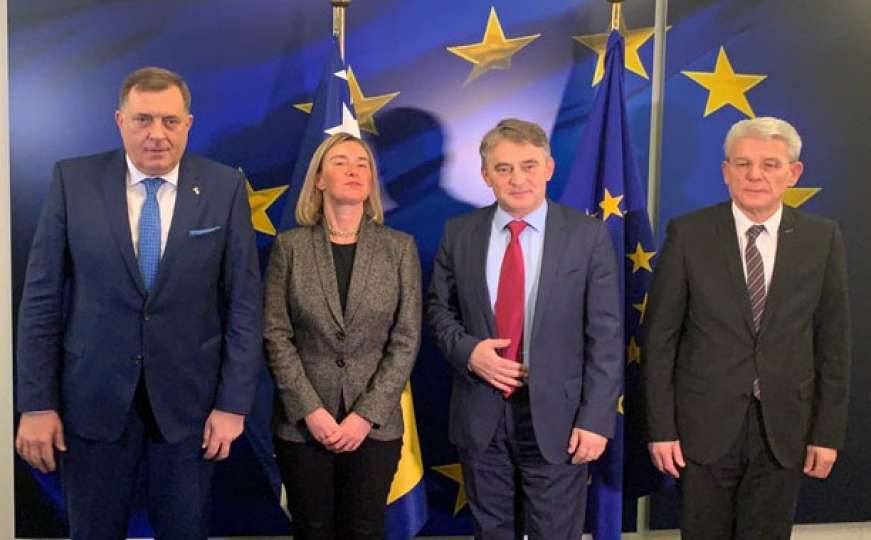 Mogherini želi vidjeti trajan napredak Bosne i Hercegovine ka EU