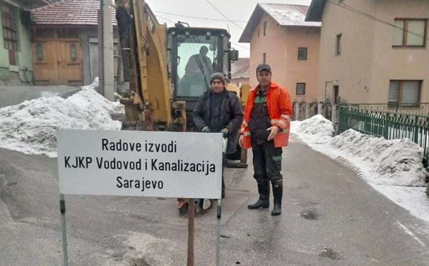 ViK: Pojedine sarajevske ulice i danas bez vode zbog radova