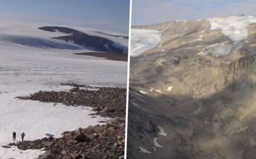 Glečeri koji se tope otkrili zemlju koja je bila pokrivena ledom 40 hiljada godina