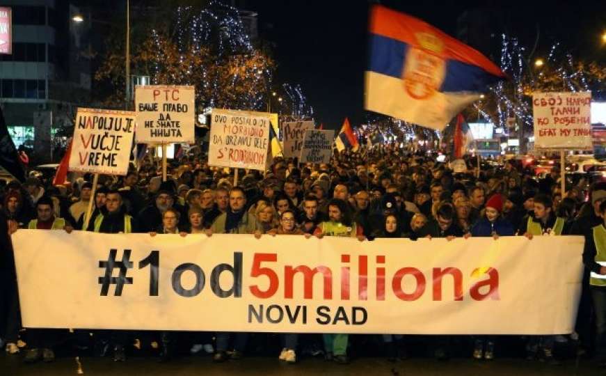Srbija na nogama: Glumac Kojo u Beogradu, a Lečić u Kruševcu predvode proteste