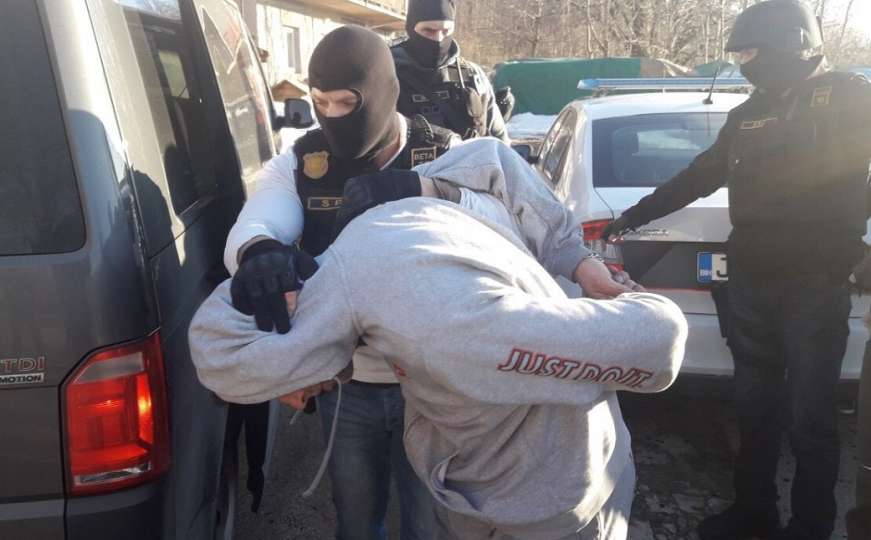 Zaplijenjeno 7 kg skanka: FUP objavio slike hapšenja osumnjičenih