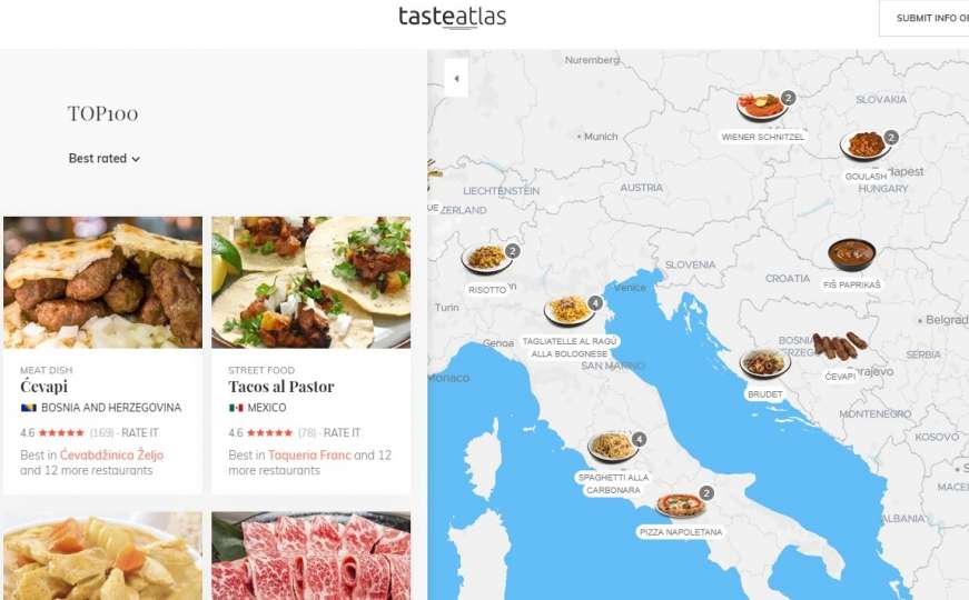 TasteAtlas: Bosanski ćevapi drugo najpopularnije jelo na svijetu!