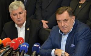 Sastanak Dodik - Čović: "Reagirat ćemo ako saznamo da Bošnjaci imaju plan B"