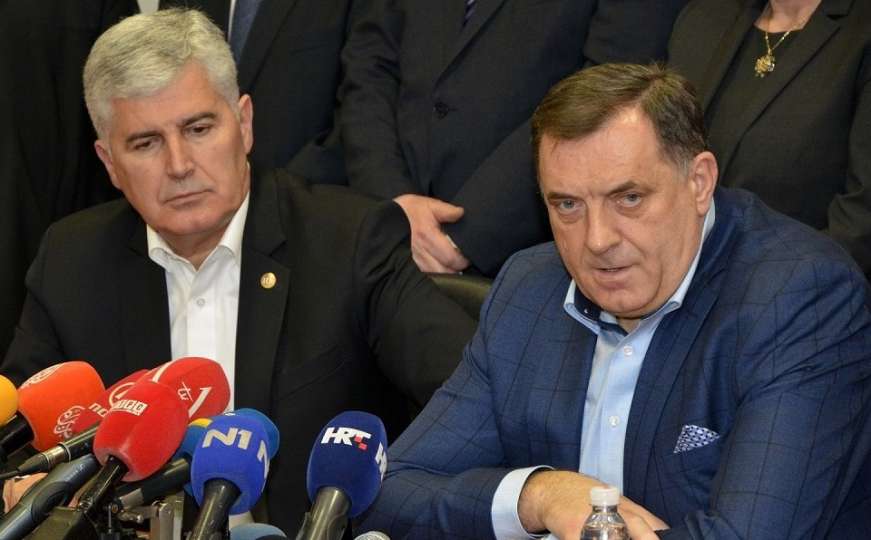 Sastanak Dodik - Čović: "Reagirat ćemo ako saznamo da Bošnjaci imaju plan B"